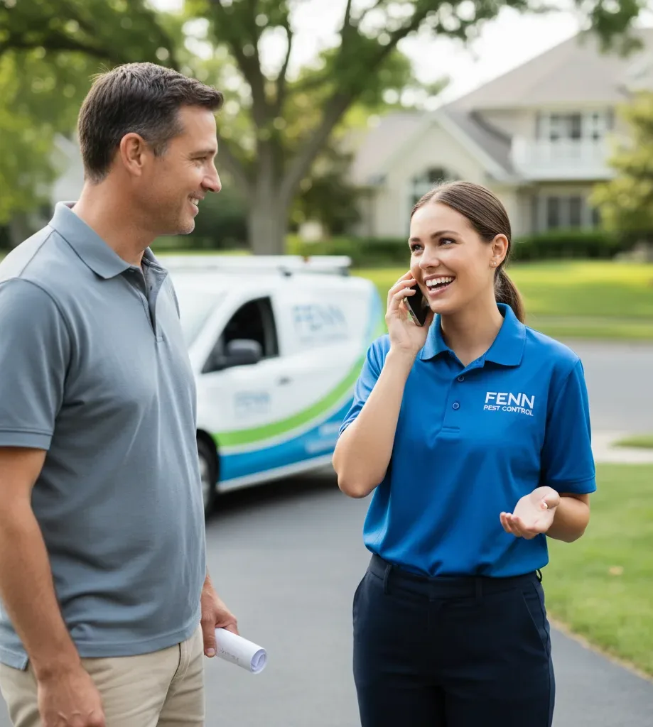 Fenn Pest Control customer support in Whitman